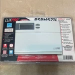 Luxpro PSPH521L Or H/1C Heat Pump Electronic Thermostat New Open Box. Fixed Price $35.00.