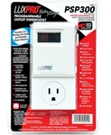 Luxpro PSP300 Outlet Programmable Thermostat For & Space Heaters Plug-in H8. Fixed Price $28.99.