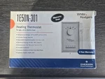 Emerson White Rodgers Thermostat 1E50N-301, Low Voltage Heat Only, Rectangle. Fixed Price $40.00.