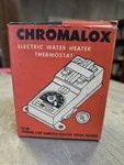 Vintage Chromalox R5025A Water Heater Thermostat Nos. Fixed Price $30.00.