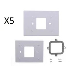 Lot Of 5 Honeywell THP2400A1027W White Cover Plate For Prestige 2-WIRE Iaq. Fixed Price $65.01.