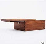 Marley Natural Lock Stash Box, Black Walnut - New In ($240 Value) Premium. Fixed Price $185.00.