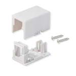 20 Pack Surface Mount Box 1 Port Signle Hole Keystone Jack CAT5E/CAT6 White. Fixed Price $23.43.