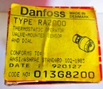 Nib Danfoss Thermostatic Operator Sensor & Dial #RA2000. Fixed Price $65.00.