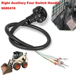 6680418 Right Auxiliary Four Switch Handle For Bobcat 751 753 763 S185 S205. Fixed Price $249.50.