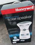 Honeywell Solar Powered Speaker 881011-06 New In Box Rare Works With Ipods MP3. Fixed Price $79.99.