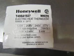 New Honeywell T498A1927 Electric Heat Line Voltage Thermostat. Fixed Price $24.95.