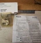 New Siemens Pneumatic Room Thermostat Pipe #192-203 Wall Read Desc!. Fixed Price $39.96.