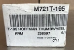 Hoffman M721T-195 Thumbwheel Thermostat. Fixed Price $40.00.