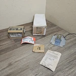 Vintage Honeywell T252A - 1354 Electric Clock Thermostats 1950S. Fixed Price $89.99.