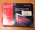 Honeywell Wi-fi 9000VOICE Control -7-DAY Programmable Thermostat (TH9320WFV6007). Fixed Price $37.43.