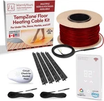 Warmlyyours Heated Floor System Cable Kit 23 Sqft 120V Radiant Electric. Fixed Price $444.10.