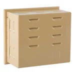Manufacturer Varies Thermostat Guard, Tan, Metal 13J041. Fixed Price $29.00.
