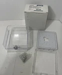 New Clear Plastic Thermostat Guard Mars 70205 Btg-k With Lock Key. Fixed Price $10.99.