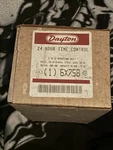 Dayton 6X758 24-HOUR Control 120 V 40 Amp Hp Daily Timer Ak. Fixed Price $40.00.