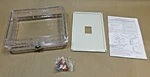 Grainger 4E649A Clear Plastic Lockable Thermostat Guard / Cover 8 X 5 3". Fixed Price $14.99.