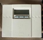 Hunter 7-DAY Digital Programmable Thermostat White 44300A. Fixed Price $19.99.