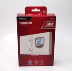 Ace Manual Thermostat 4164737 Heating Cooling 24 Volt Non Programmable, New. Fixed Price $14.79.