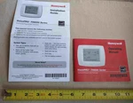 Installation Guide + Operating Manual Honeywell Visionpro TH8000 Series. Fixed Price $21.25.