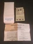 Emerson Electric (sunne) TA113 Wfc-atc House Fan Thermostat. Fixed Price $32.00.