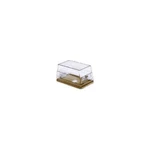Bramec Clear Plastic Base & Ring 8-1/8"H X 4-5/8"W 3-5/8"D 13012. Fixed Price $14.99.