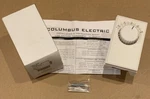 Columbus Electric Line Voltage Heating Thermostat 22A, 125, 250, 277 Vac ET5SS. Fixed Price $21.95.
