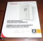 Honeywell RLV3120A 1005 Non-programmable Heat Only Triac Line Volt Thermostat. Fixed Price $25.00.