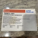Honeywell T8090A1007 Chronotherm Thermostat Battery Or Hardwire Beige. Fixed Price $139.00.