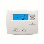 Emerson 1F89EZ-0251 Blue Series Thermostats, H, C, Hardwired/battery,. Fixed Price $61.46.