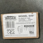 Broan 59V 20-AMP Rotary Light Switch. Fixed Price $9.99.