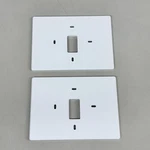 (2 Pack) Universal Wall Plate For PRO1 Thermostats 5.5"H X 7.5"W White T119. Fixed Price $19.04.