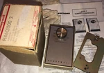 Vintage Honeywell H46C1000 Rectangular Gold Thermostat Nos W/ Instructions. Fixed Price $93.40.