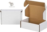 200 8X4X2 White Corrugated Shipping Mailer Packing Boxes 8" 4" 2". Fixed Price $89.95.