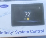 Carrier Infinity System Control Wi Touchscreen Thermostat Alexa. Fixed Price $325.00.
