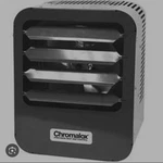 New Chromalox HVH-02-71-00 Fan-forced Electric Heater 277V 2.6KW 9.6A Phase. Fixed Price $395.00.