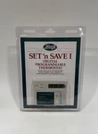 Hunter Set 'n Save Digital Programmable Thermostat Model 42204 New Nib. Fixed Price $24.99.