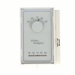White-rodgers 1E50N-301 Standard Mechanical Thermostats, H, C, Hardwired,. Fixed Price $38.59.