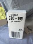 Stancor ST0-190 Snap Act Disc Thermostat New In Box. Fixed Price $15.00.