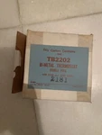 Markel Bi-metal Base Board Thermostat Double Pole TB2202. Fixed Price $20.00.