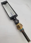 Weksler Glass Thermometer Corp Wgtc 10" 20-180 Psi Range 6" Stem. Fixed Price $20.00.