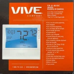 Vive Comfort TP-S-855C Programmable Thermostat 7-DAY Residential/commercial. Fixed Price $44.95.