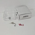 New Box Grainger 4E644A Tamper Resistant Thermostat Guard Clear +keys. Fixed Price $27.44.