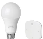 Ikea Dfri Remote & Bulb Kit, Wireless Dimmable/white Spectrum E26 1100 Lumen. Fixed Price $24.95.