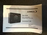 Lennox Comfortsense 7500 Black Touchscreen Programmable Thermostat 13H14 Digital. Fixed Price $40.00.