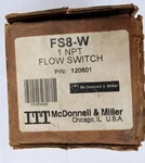 FS8-W 1NPT Flow Switch Mcdonnell & Miller New Box Pack Usa P/n 120601. Fixed Price $389.99.
