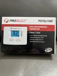 New Proselect 1H/1C Stage Programmable Thermostat - PSTSL11P52 S5. Fixed Price $24.99.