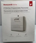 Honeywell Home CT33A Horizontal Non-programmable Thermostat Temp Control Heat. Fixed Price $18.88.