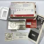 Vintage Honeywell Chronotherm Thermostat T8082A Mid Century Modern Heat / Cool. Fixed Price $44.95.