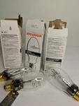 Lot Of 3 Sylvania High Pressure Sodium 2X LU50/MED 67502 - 1X LU100/MED 67506. Fixed Price $29.99.