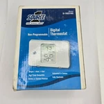 Source S1-THEC11NS Digital Thermostat Heat Cool Non-programmable Nobattery. Fixed Price $56.94.